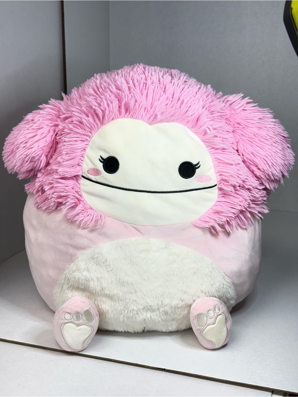 Squishmallow 16" Brina The Pink Bigfoot